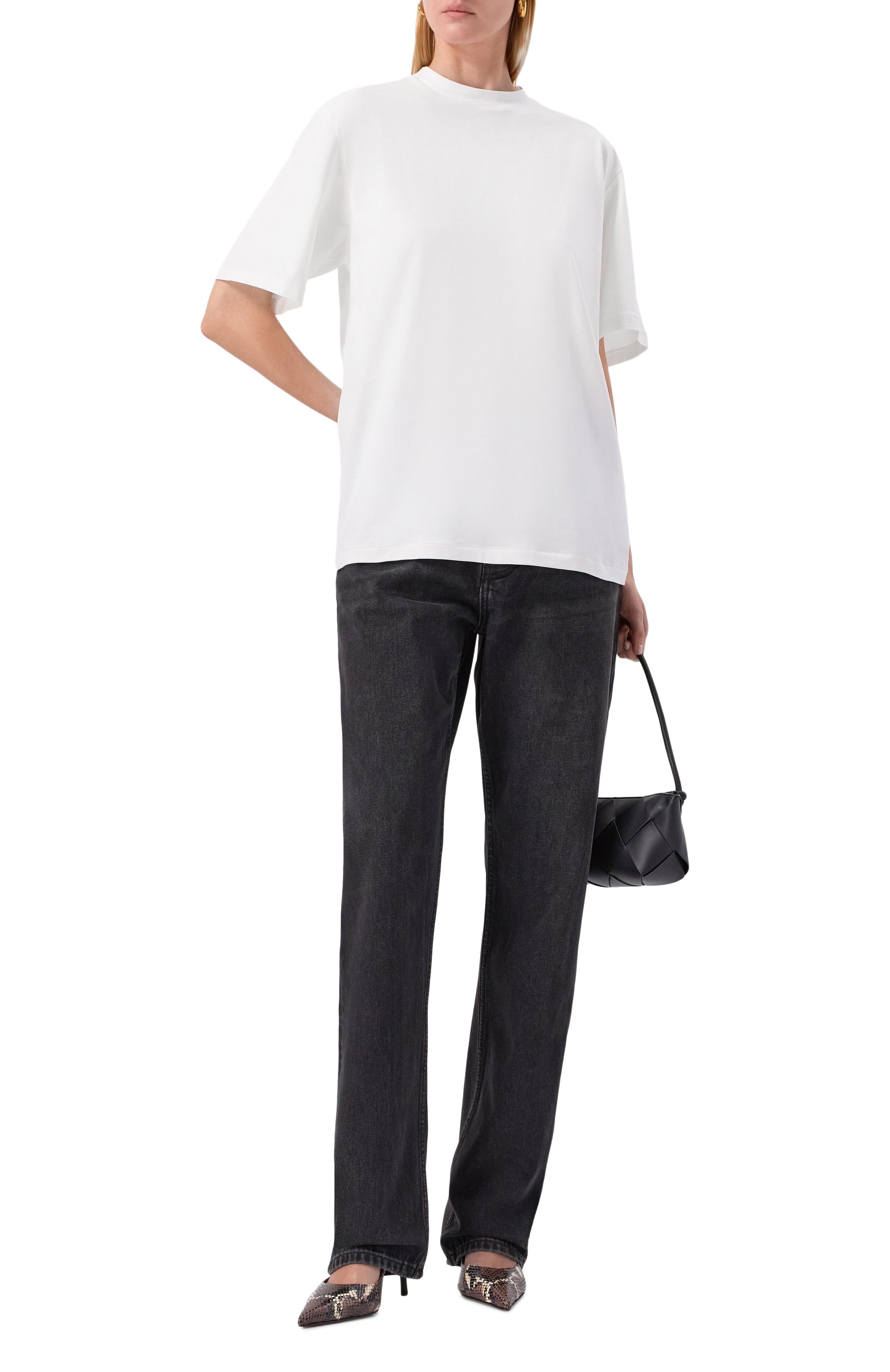 Хлопковая футболка AYA MUSE, арт. AMBR2504/WHITE, фото 2