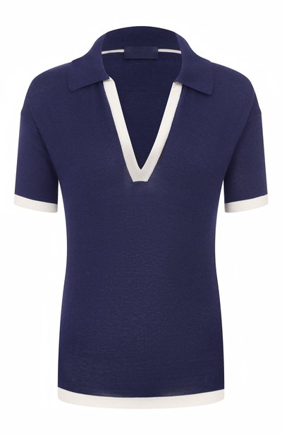 Женское поло из шелка и хлопка MVST, арт. WS61-612MU