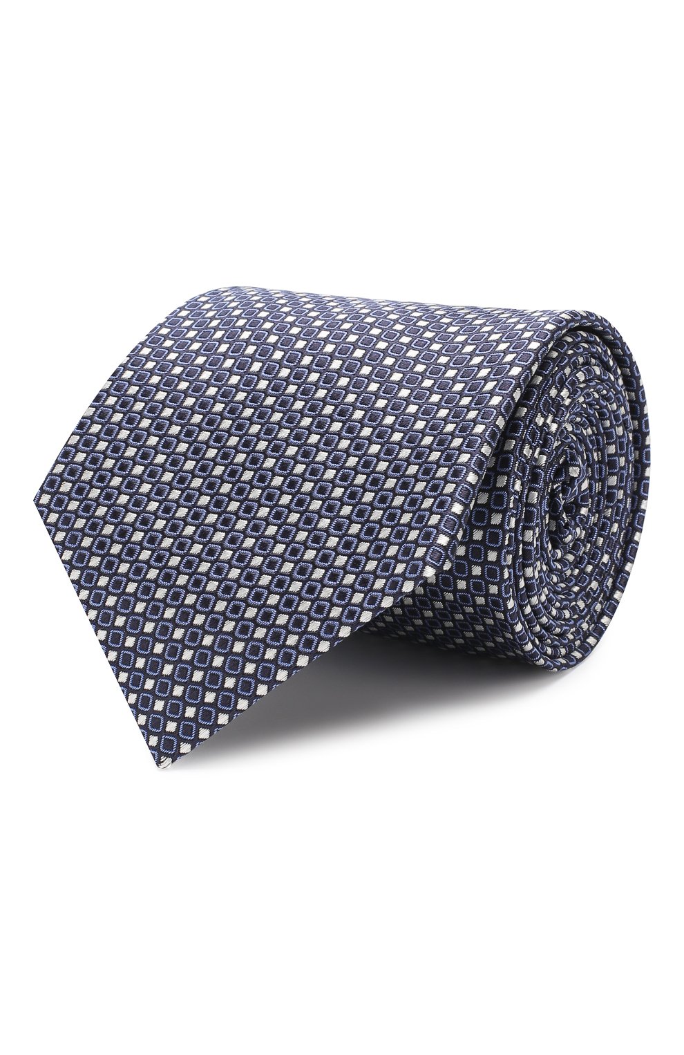 Шелковый галстук GIORGIO ARMANI синего цвета по цене 24050 руб., арт. 360054/9P931, фото 1 Шелковый галстук GIORGIO ARMANI, арт. 360054/9P931, фото 1