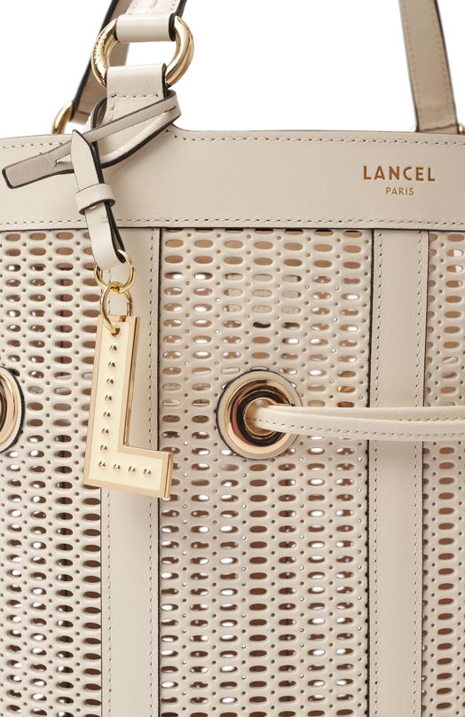 Сумка Premier Flirt Bucket medium Lancel A14010 Белый  A14010 Фото 6