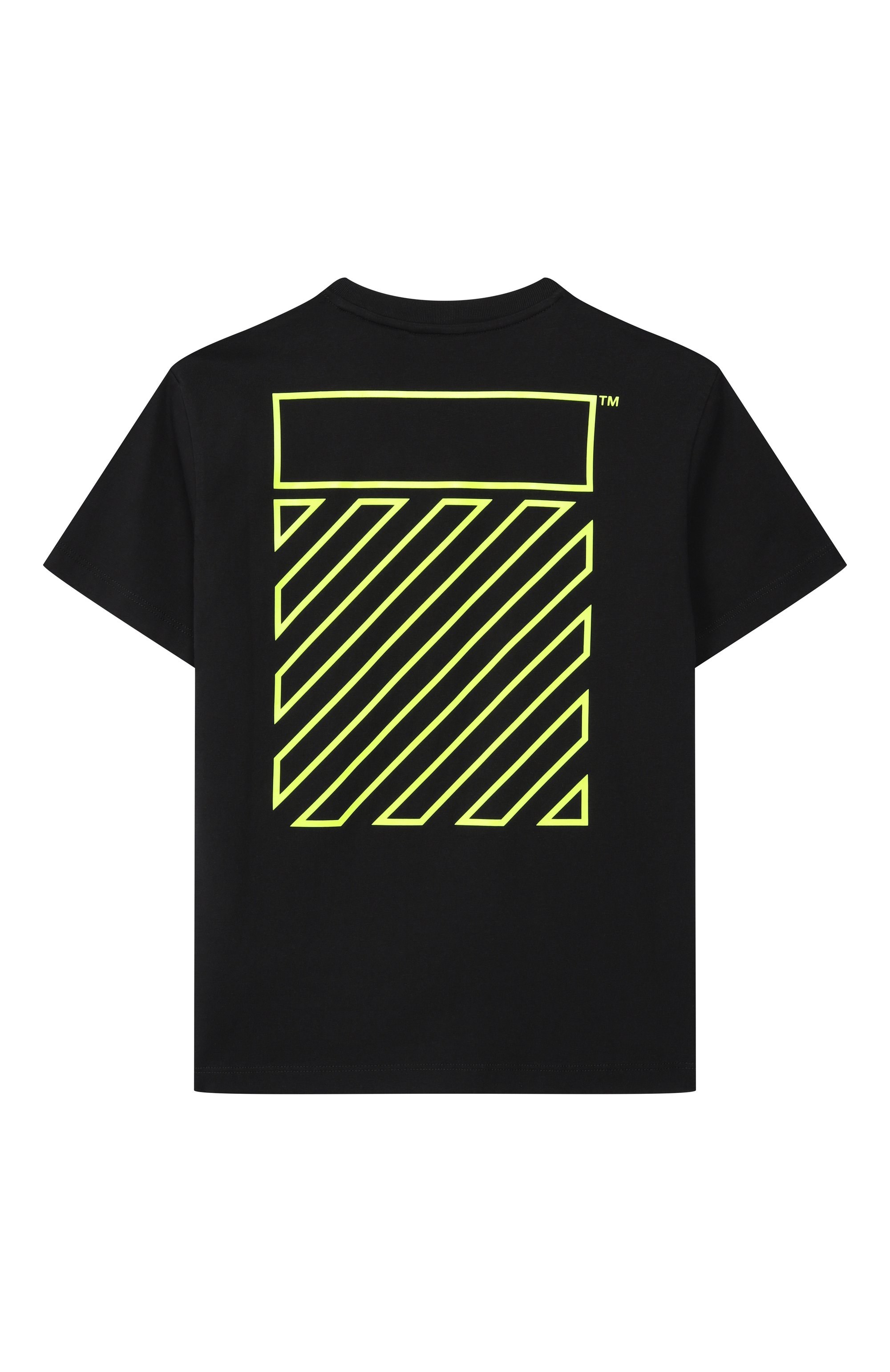 Хлопковая футболка OFF-WHITE, арт. 0BAA002S26JER004_001, фото 2