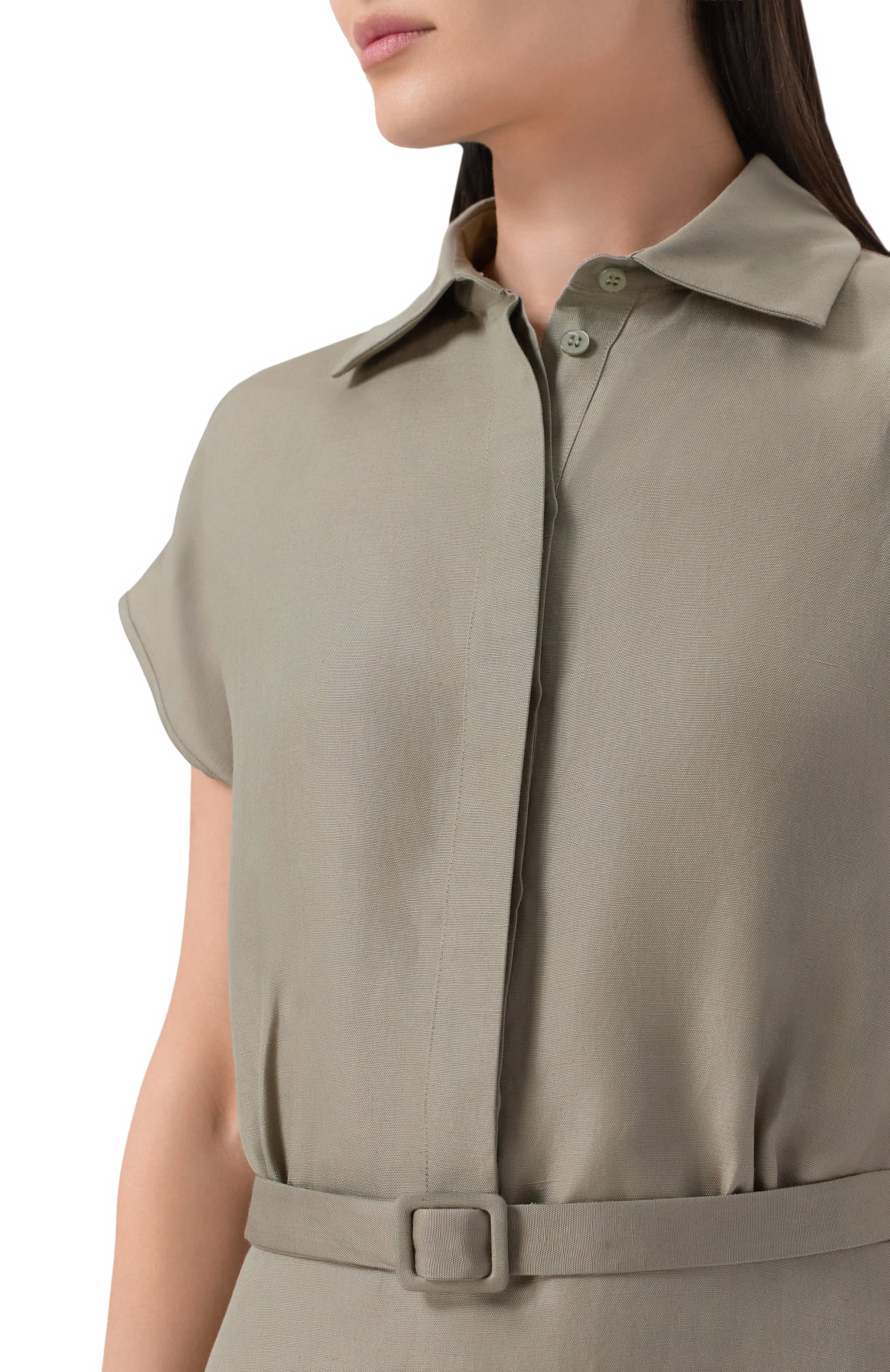 Платье изо льна и шелка MVST, арт. M26.2PW.D017/F123, фото 4