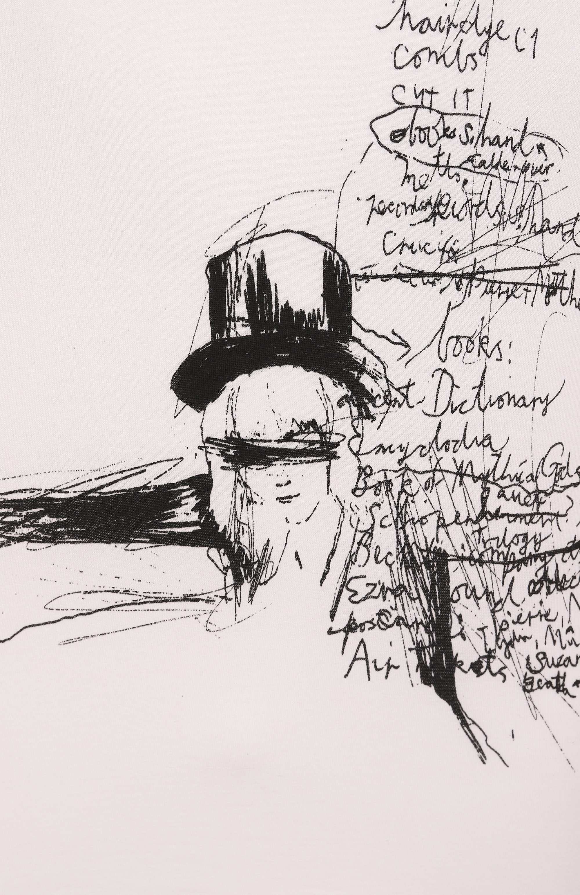 Хлопковая футболка ANN DEMEULEMEESTER, арт. B0012878/FA206, фото 6