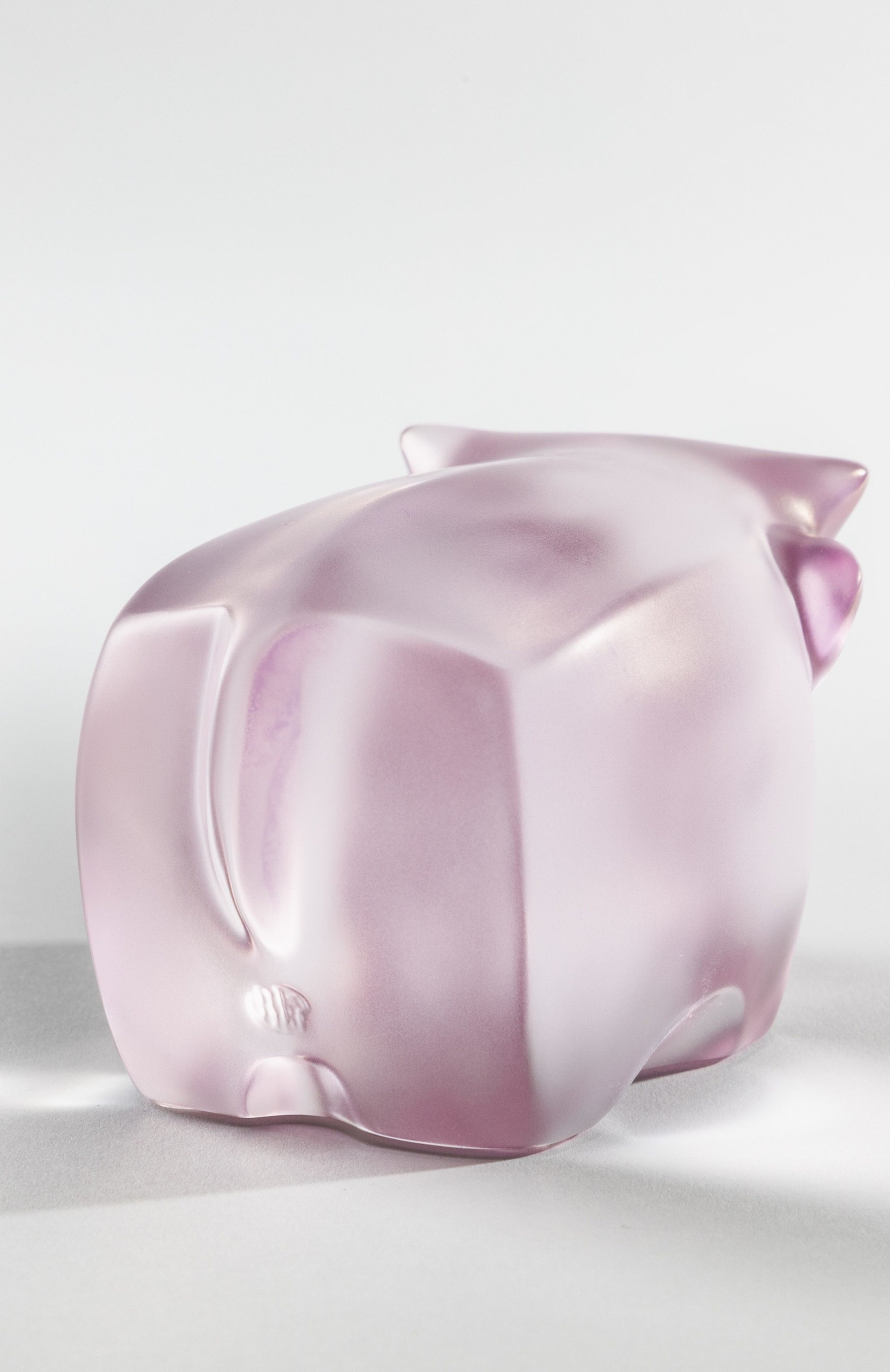 Скульптура niu wang wang LALIQUE розового цвета по цене 79850 руб., арт. 10853400, фото 3 Скульптура niu wang wang LALIQUE, арт. 10853400, фото 3