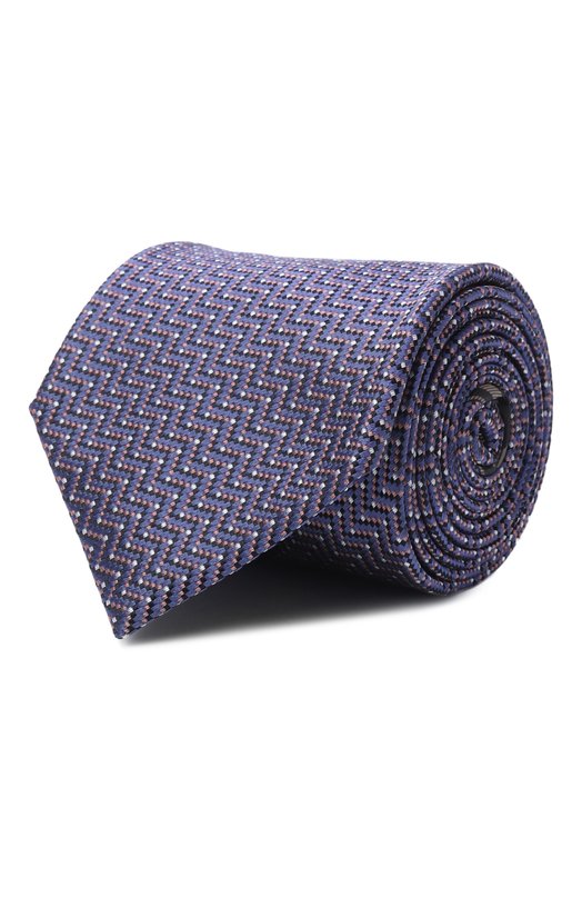 Шелковый галстук Brioni 061D00/PD465 Фиолетовый 061D00/PD465