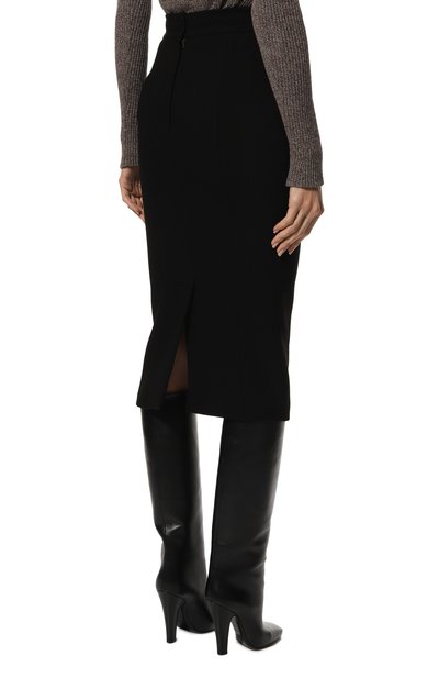 Шерстяная юбка DOLCE & GABBANA, арт. F4BTRT/FUBCI, фото 4