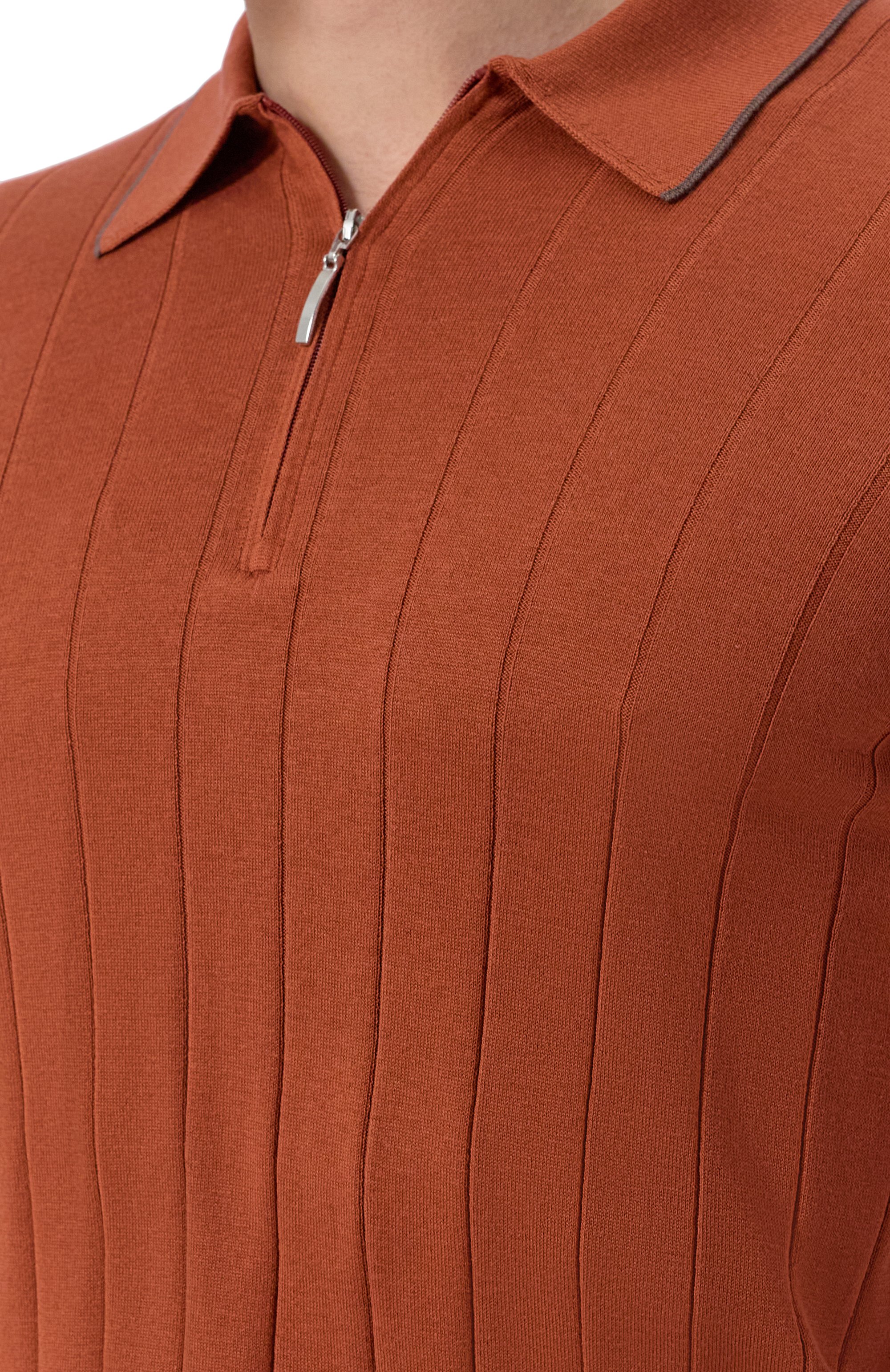 Шелковое поло GRAN SASSO, арт. 43128/23510, фото 5