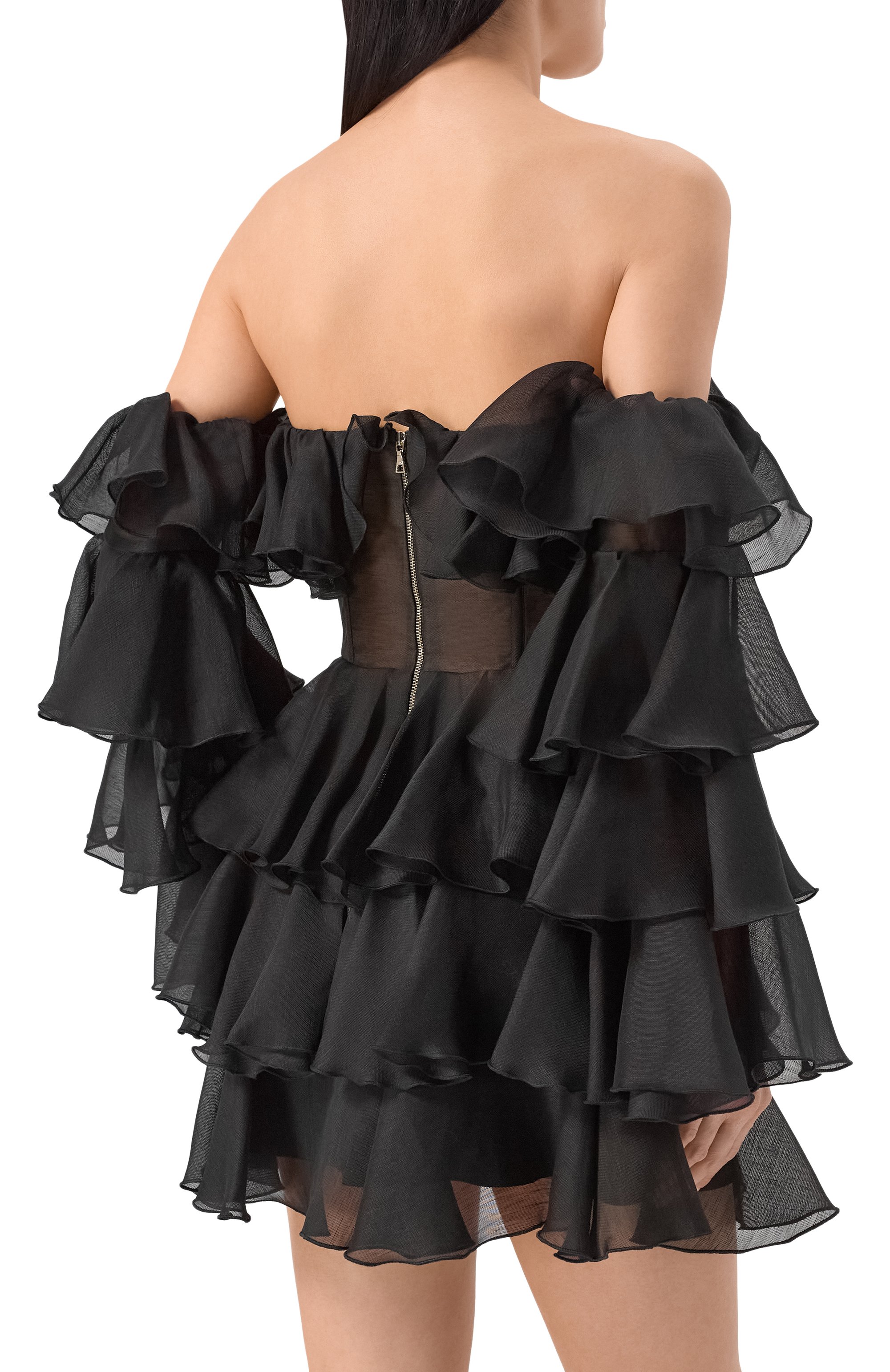 Платье изо льна и шелка YVON, арт. 0 260064, фото 3