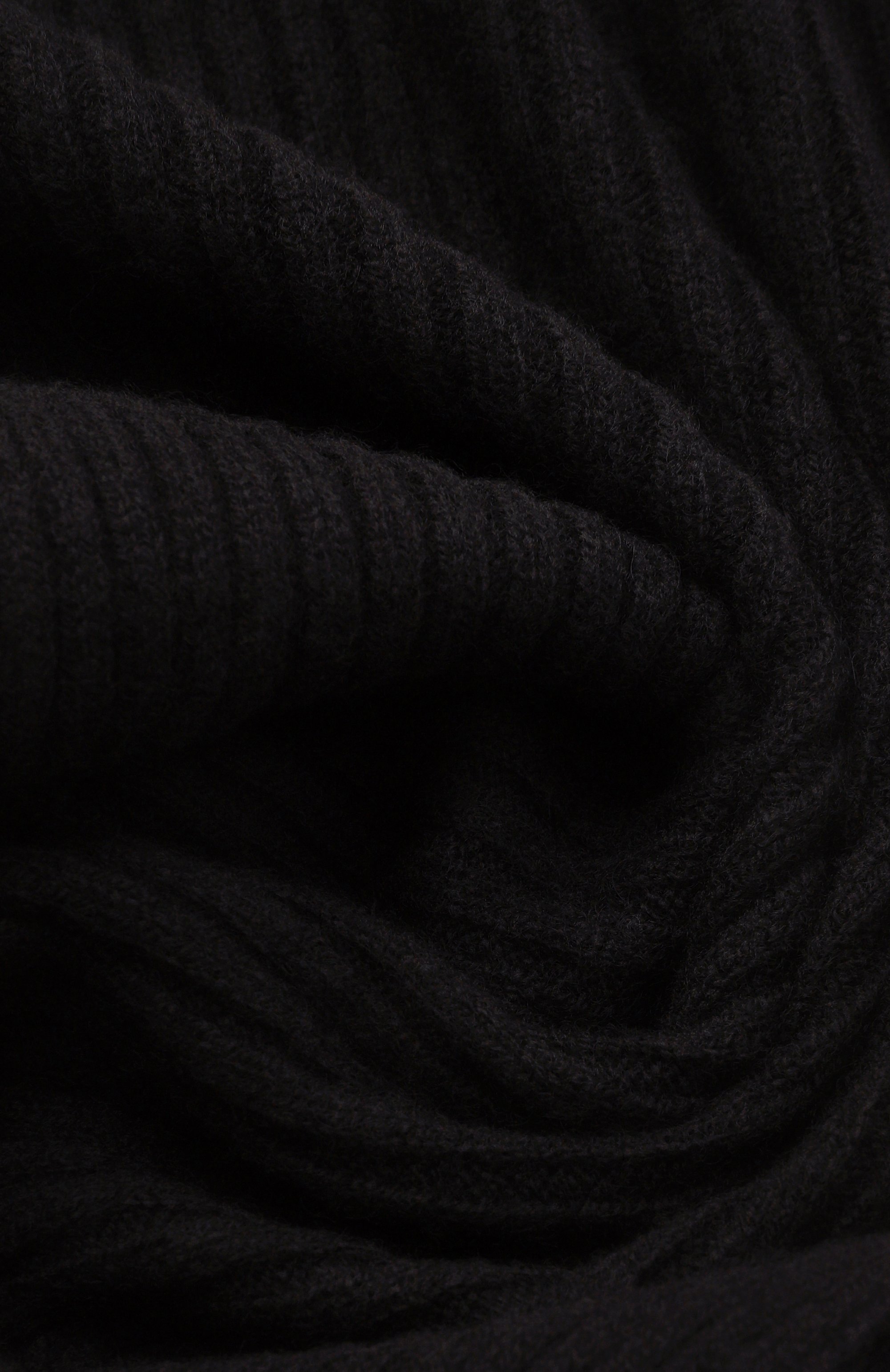 Кашемировый шарф UMA WANG черного цвета по цене 54050 руб., арт. UK0050/M, фото 3 Кашемировый шарф UMA WANG, арт. UK0050/M, фото 3