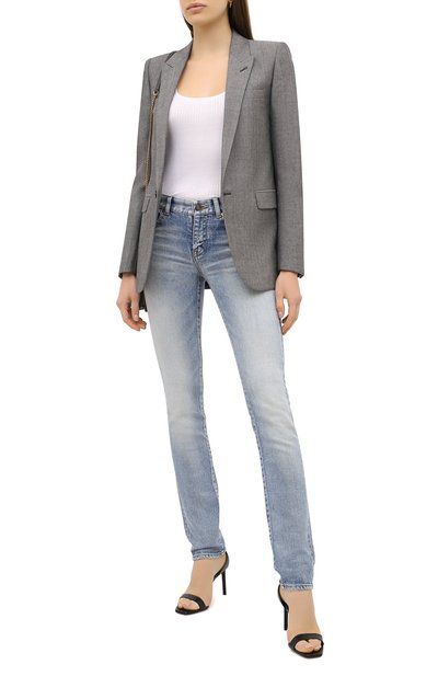 Шерстяной жакет SAINT LAURENT, арт. 517740/Y3B74, фото 2