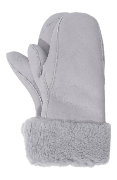 Женские меховые варежки из овчины YVES SALOMON, арт. 23WAA159XXMECL