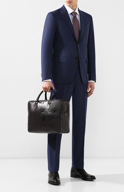 Кожаная сумка для ноутбука BERLUTI, арт. M167212, фото 2
