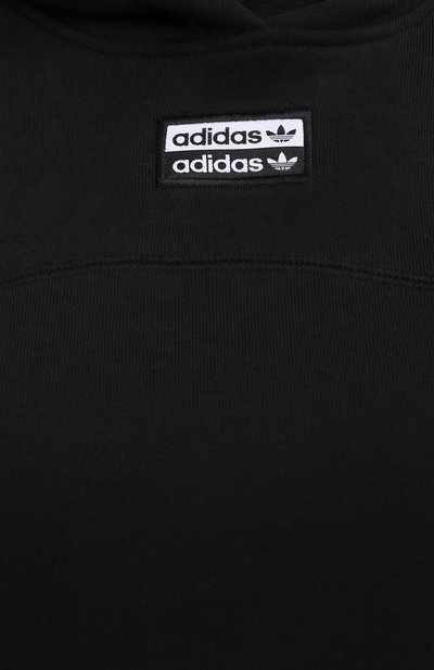 Хлопковое худи ADIDAS ORIGINALS черного цвета по цене 5780 руб., арт. GD3090, фото 5 Хлопковое худи ADIDAS ORIGINALS, арт. GD3090, фото 5