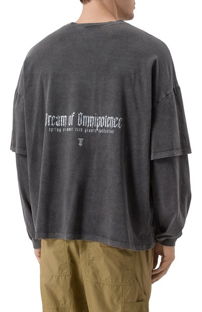 Хлопковый лонгслив DIEGO VENTURINO, арт. DVTS-MLCD00, фото 4