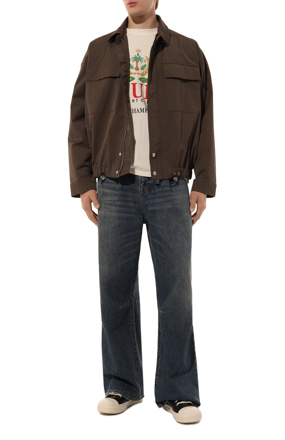 Хлопковая футболка RHUDE, арт. RHSS24TT05012611, фото 2