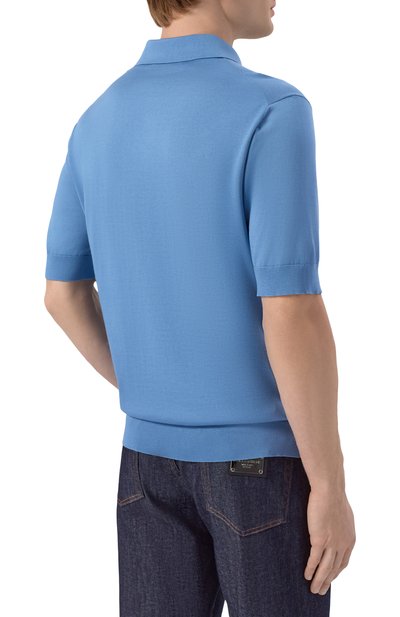 Шелковое поло DOLCE & GABBANA, арт. GXZ02Z/JBS05, фото 4