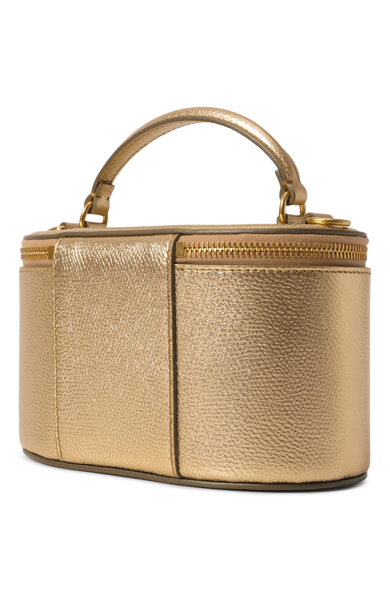 Сумка vlogo signature mini VALENTINO золотого цвета по цене 174000 руб., арт. 9W2P0AX8/CHL, фото 4 Сумка vlogo signature mini VALENTINO, арт. 9W2P0AX8/CHL, фото 4