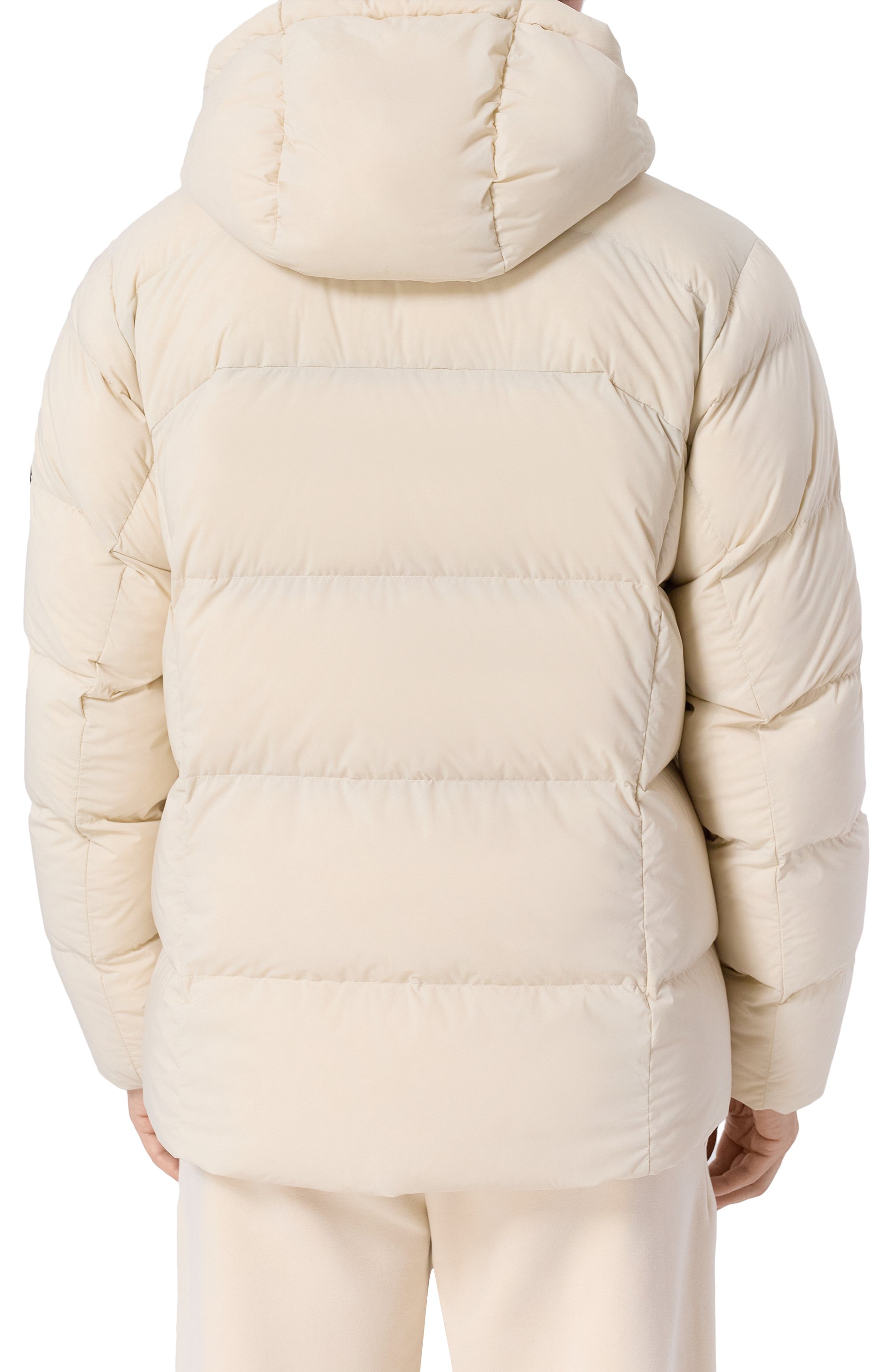 Пуховик BOSS GREEN кремового цвета по цене 69950 руб., арт. 50543963, фото 4 Пуховик BOSS GREEN, арт. 50543963, фото 4