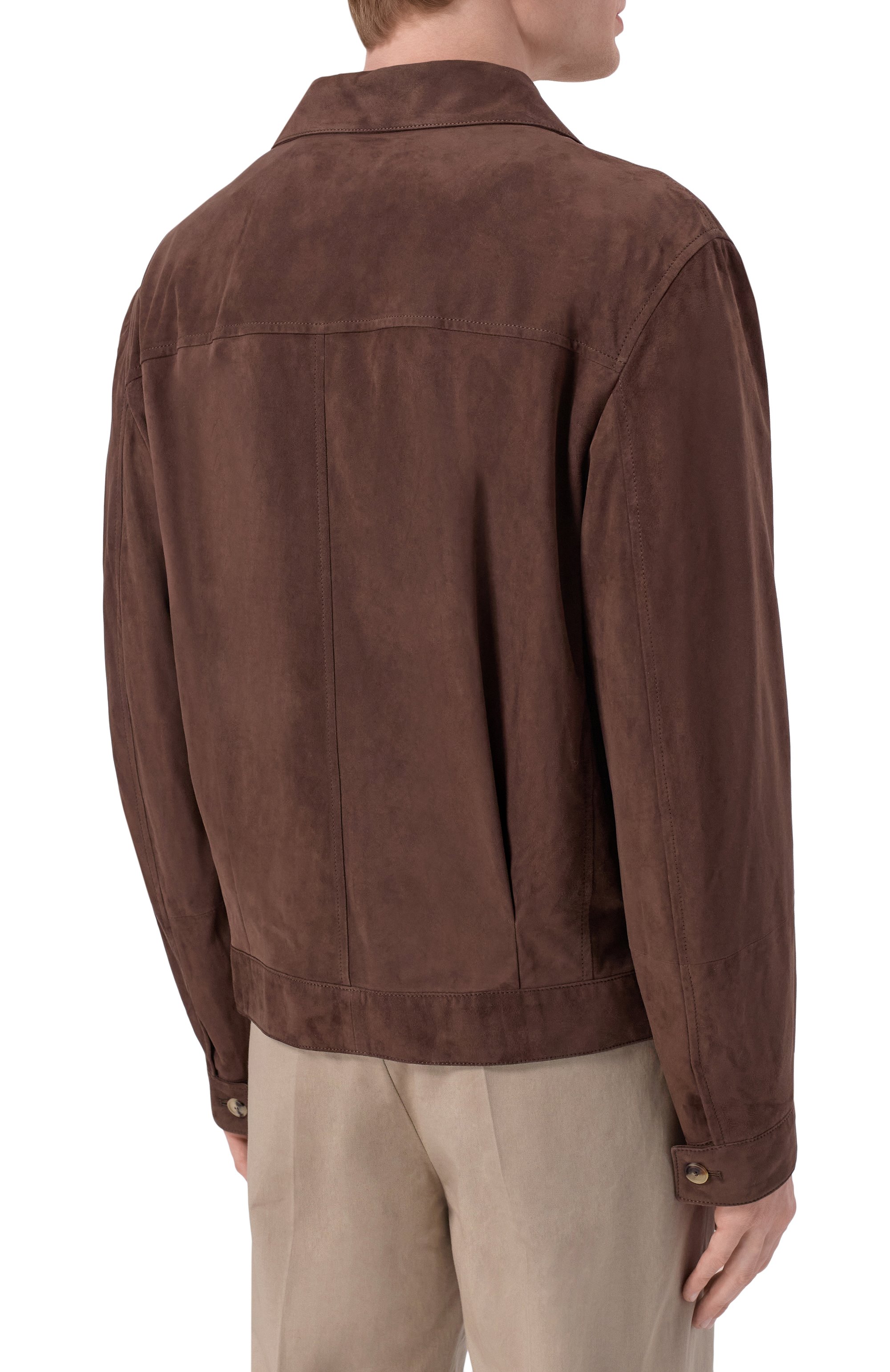 Замшевая куртка BRUNELLO CUCINELLI, арт. MPCFN2064, фото 4