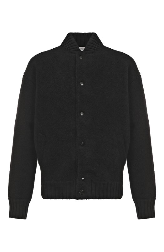 Шерстяной бомбер Laneus F5LAMAB0365 Чёрный F5LAMAB0365