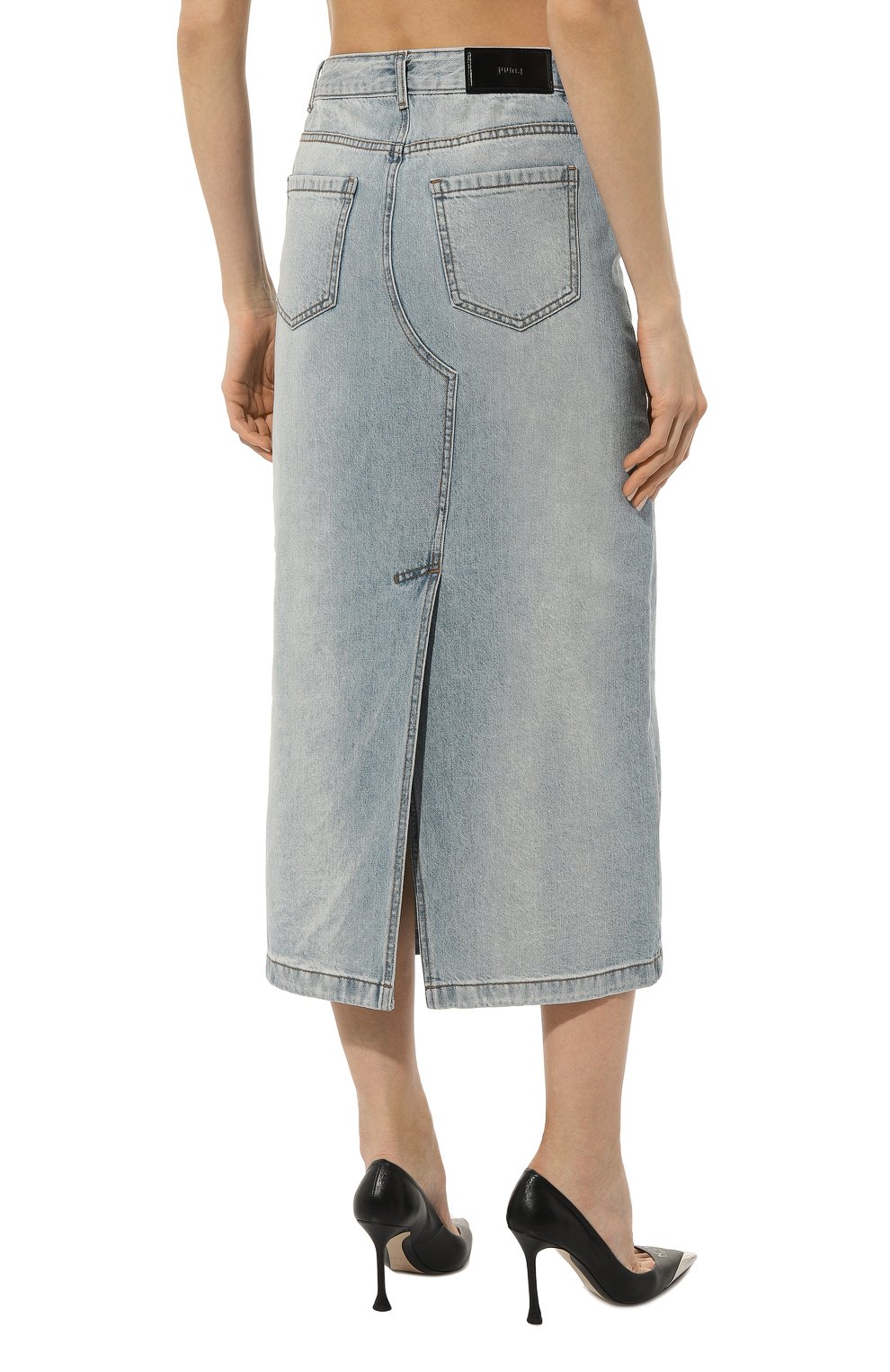 Джинсовая юбка JUUN.J, арт. JW3327W00Q, фото 4