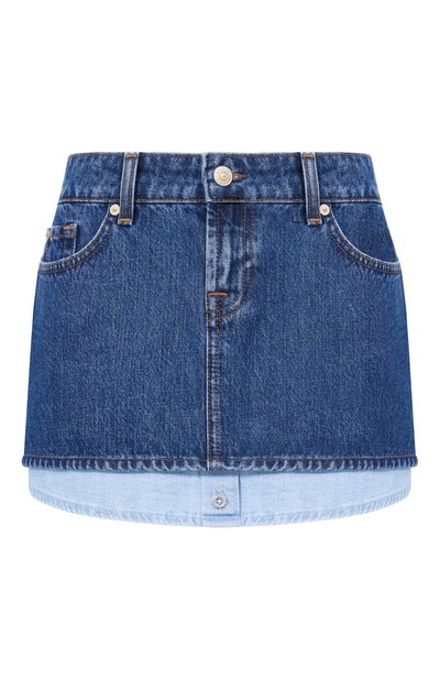 Женская джинсовая юбка cherry 7 FOR ALL MANKIND, арт. 7U7C0E52-3DM