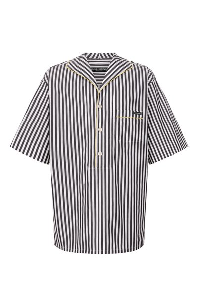 Мужская хлопковая рубашка DOLCE & GABBANA, арт. G50L5T/FR52G