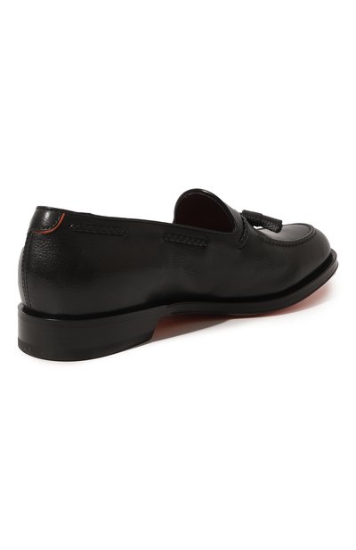 Кожаные лоферы SANTONI, арт. MCHG18101PD5SSDST50, фото 5