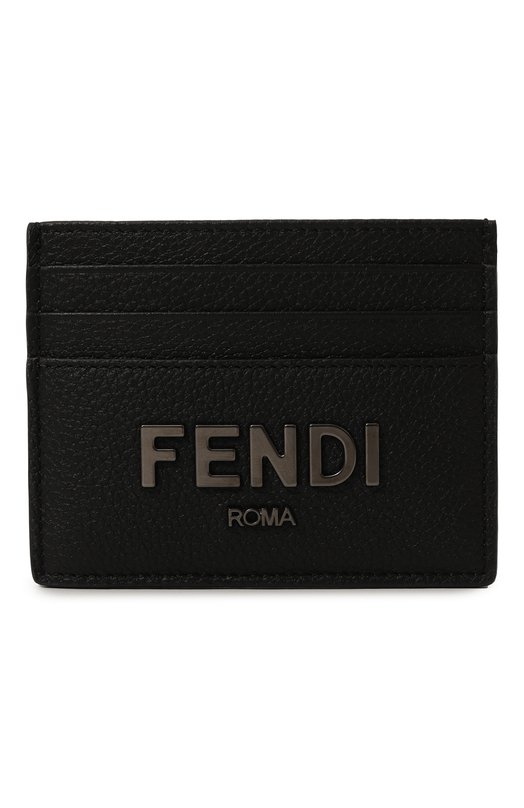 фото Кожаный футляр для кредитных карт fendi