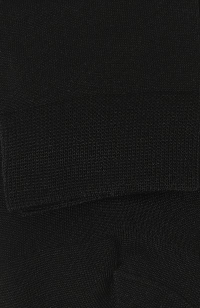 Хлопковые носки FALKE черного цвета по цене 2890 руб., арт. 12422, фото 2 Хлопковые носки FALKE, арт. 12422, фото 2