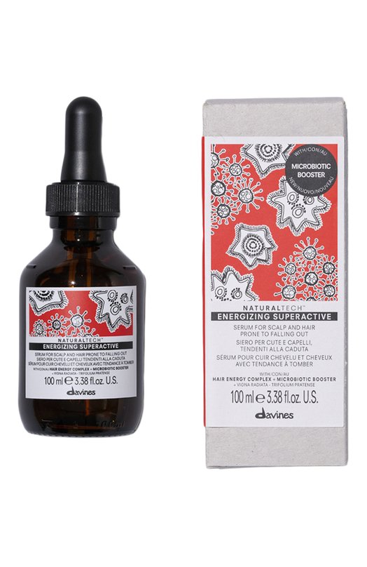 фото Энергетическая суперактивная сыворотка energizing (100ml) davines