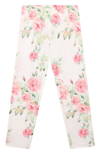 Хлопковые легинсы MONNALISA, арт. 119415, фото 2