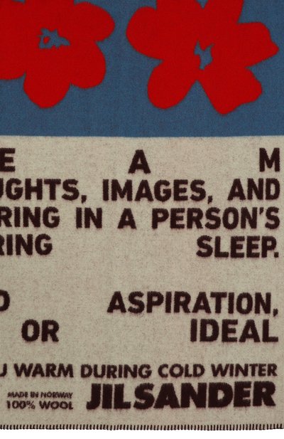 Шерстяное покрывало JIL SANDER, арт. J52RT0002/J40086, фото 3