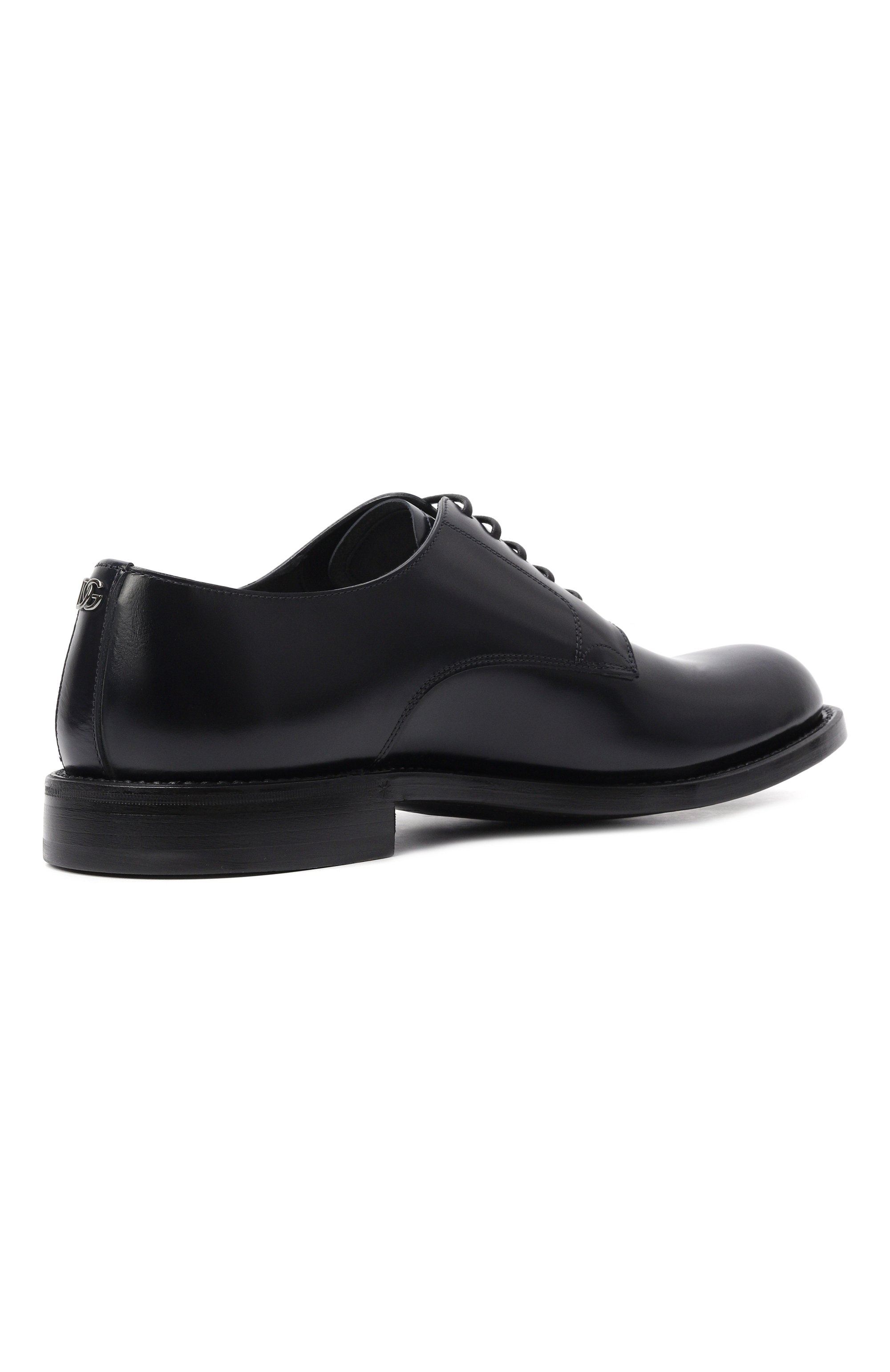Кожаные дерби dg night DOLCE & GABBANA, арт. A10879/A1203, фото 4