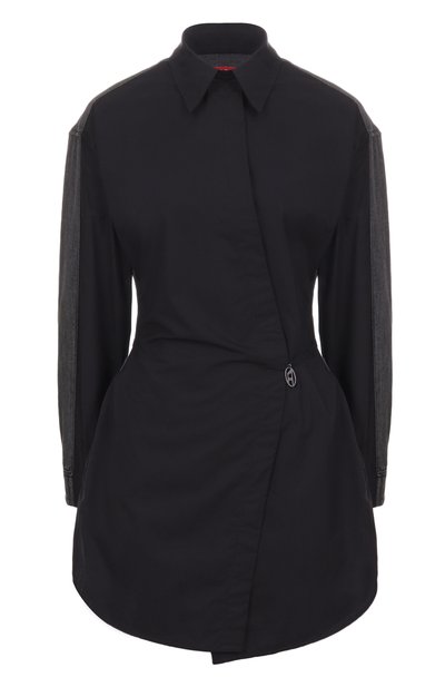 Женская комбинированная рубашка DIESEL, арт. A17387/0CBCP