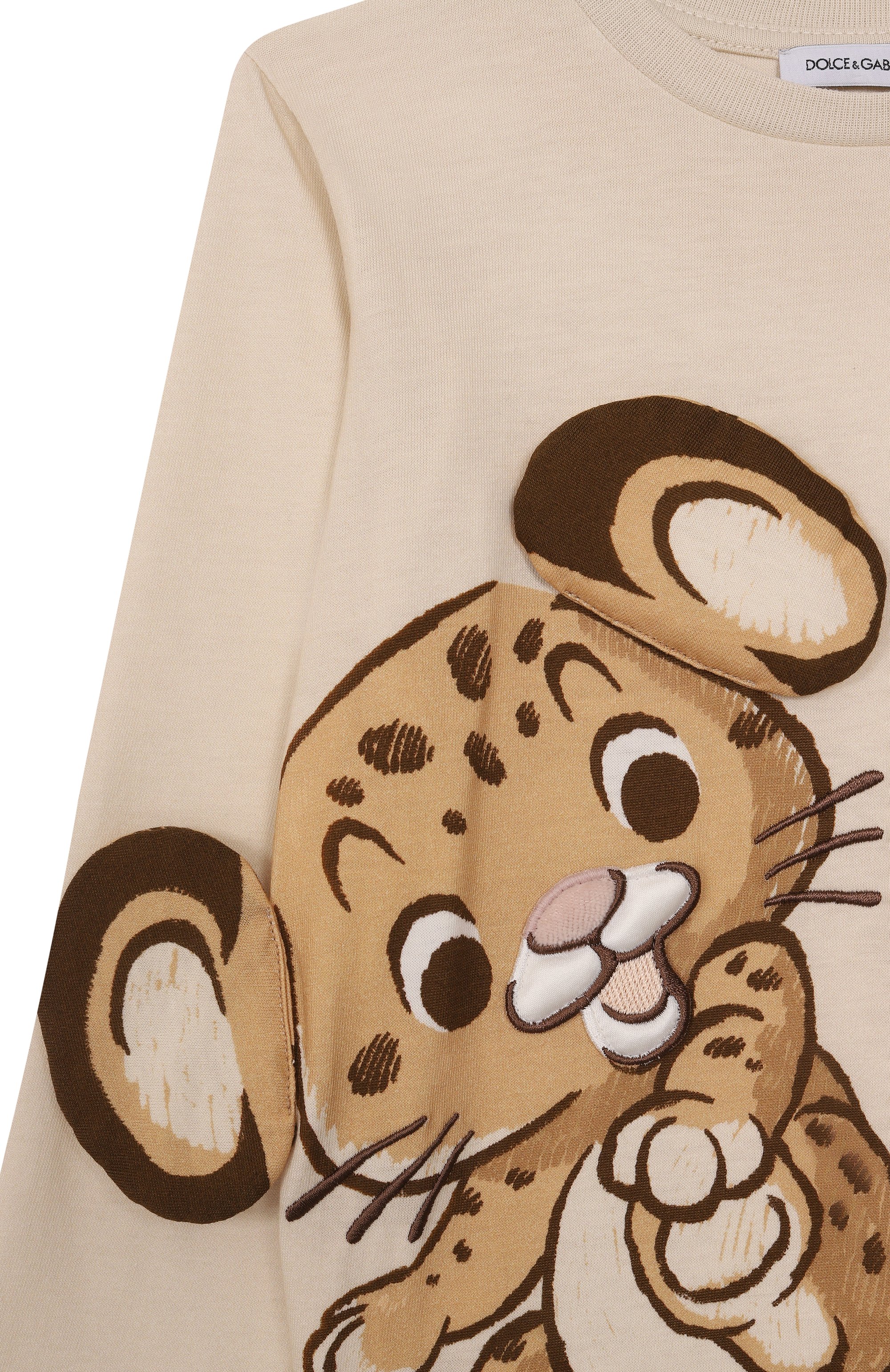 Хлопковый лонгслив DOLCE & GABBANA, арт. L1JT7M/II7IQ, фото 3