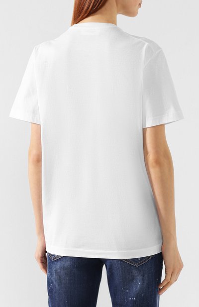 Хлопковая футболка DSQUARED2, арт. S75GC0999/S22427, фото 4