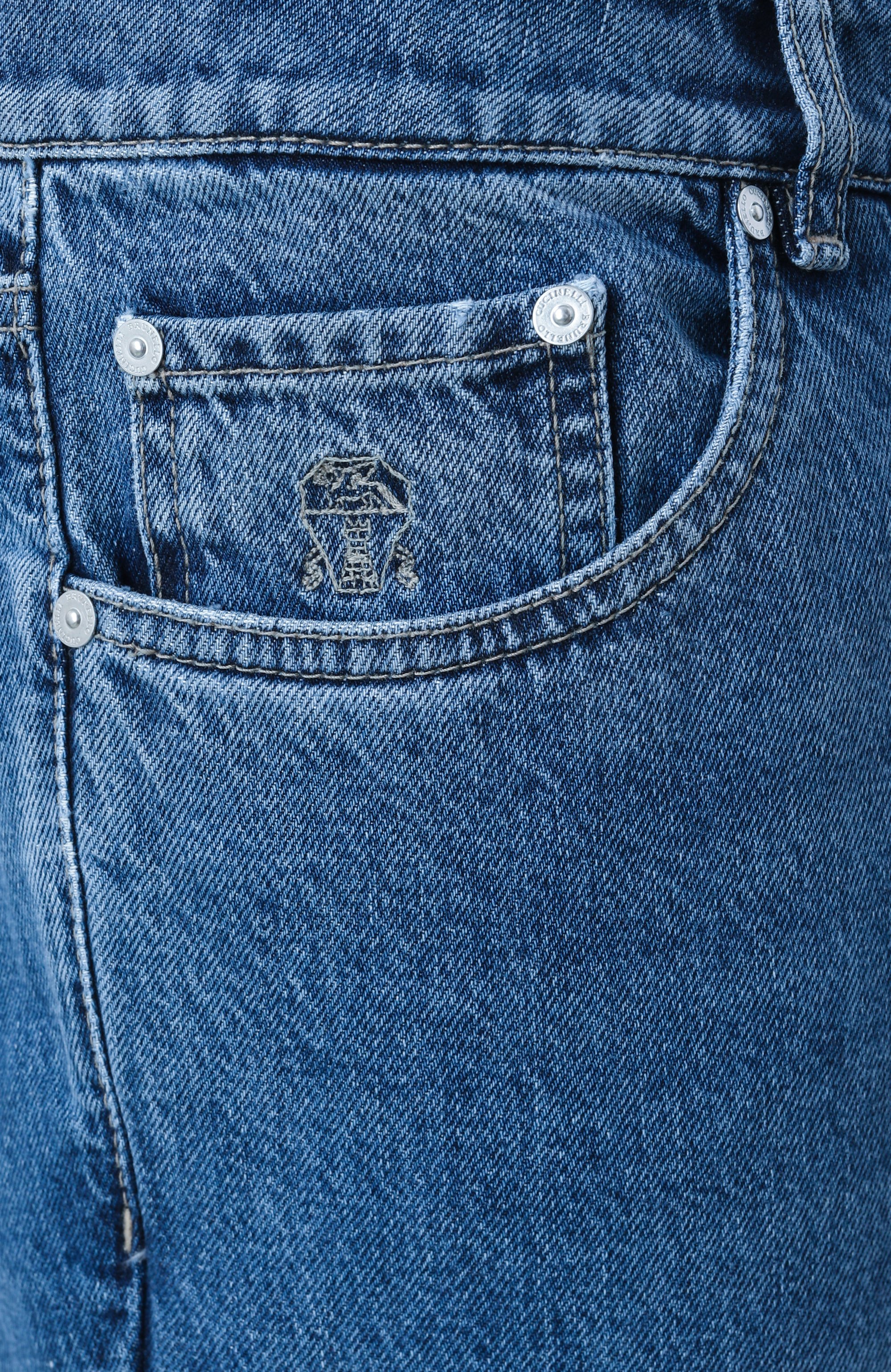 Джинсы traditional fit BRUNELLO CUCINELLI, арт. M241PB3210, фото 6