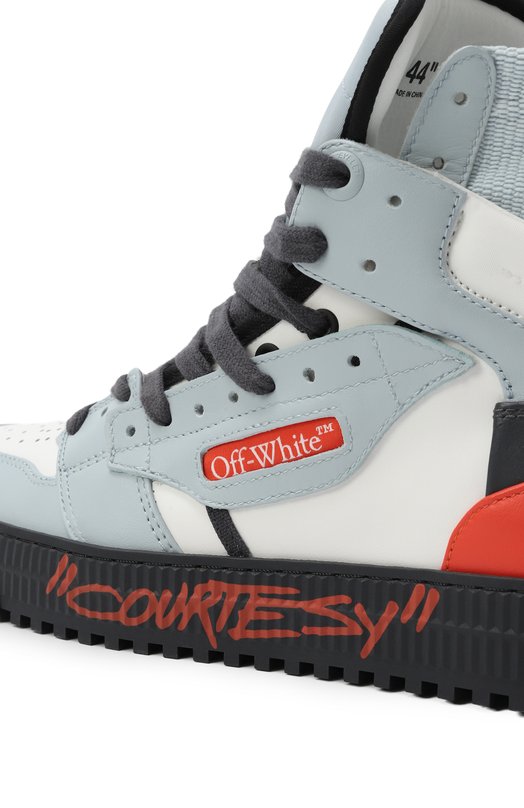 Комбинированные кеды 3.0 Off Court Courtesy Off-White 0MIA065S25LEA003 Голубой  0MIA065S25LEA003 Фото 7