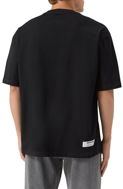 Хлопковая футболка DIEGO VENTURINO, арт. DVTS02MMFB, фото 4