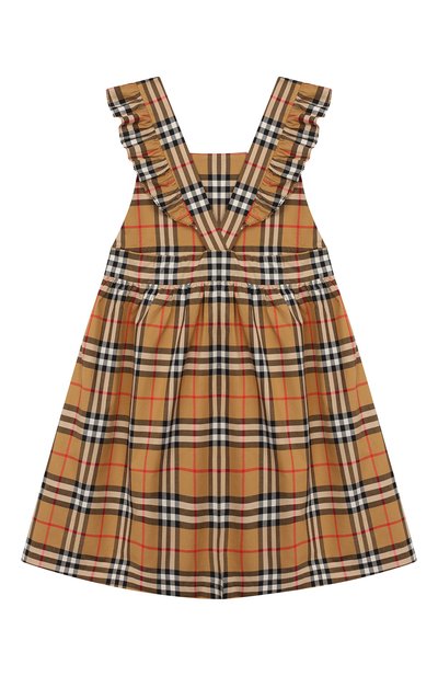 Хлопковый сарафан BURBERRY, арт. 8010656, фото 2