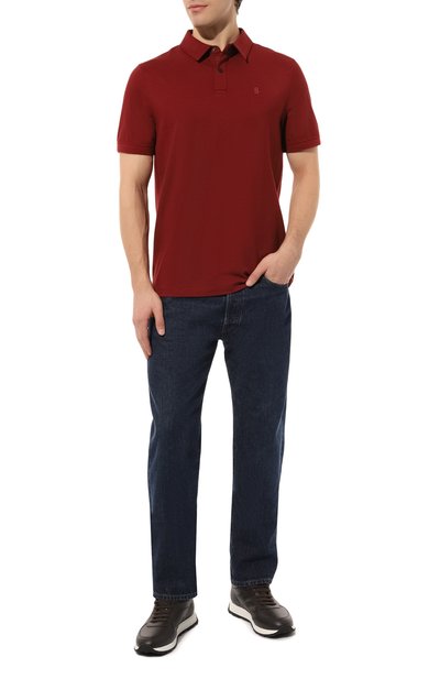 Поло BOGNER красного цвета по цене 15400 руб., арт. 58122727, фото 2 Поло BOGNER, арт. 58122727, фото 2