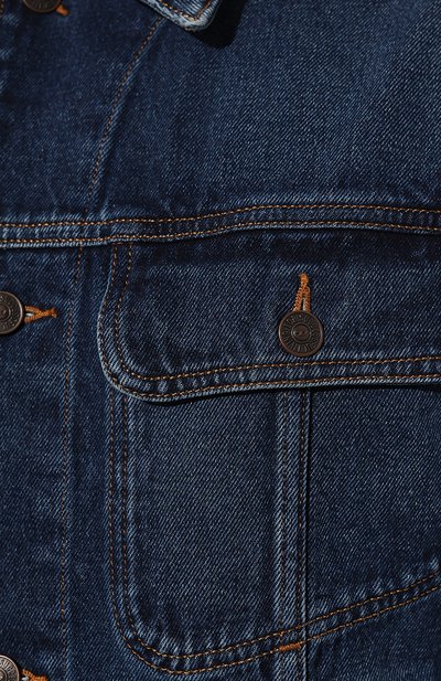 Джинсовая куртка DIESEL синего цвета по цене 31150 руб., арт. A03885/09B88, фото 5 Джинсовая куртка DIESEL, арт. A03885/09B88, фото 5