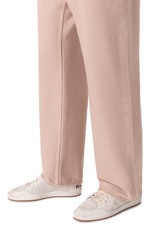 Кожаные кеды Ballstar Golden Goose Deluxe Brand GMF00717.F006013 Белый  GMF00717.F006013 Фото 3