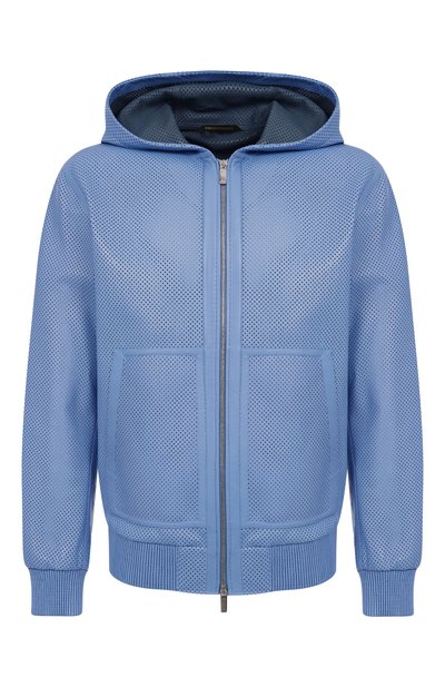 Мужской кожаный бомбер ZILLI, арт. ARIN00M1005VSQP00