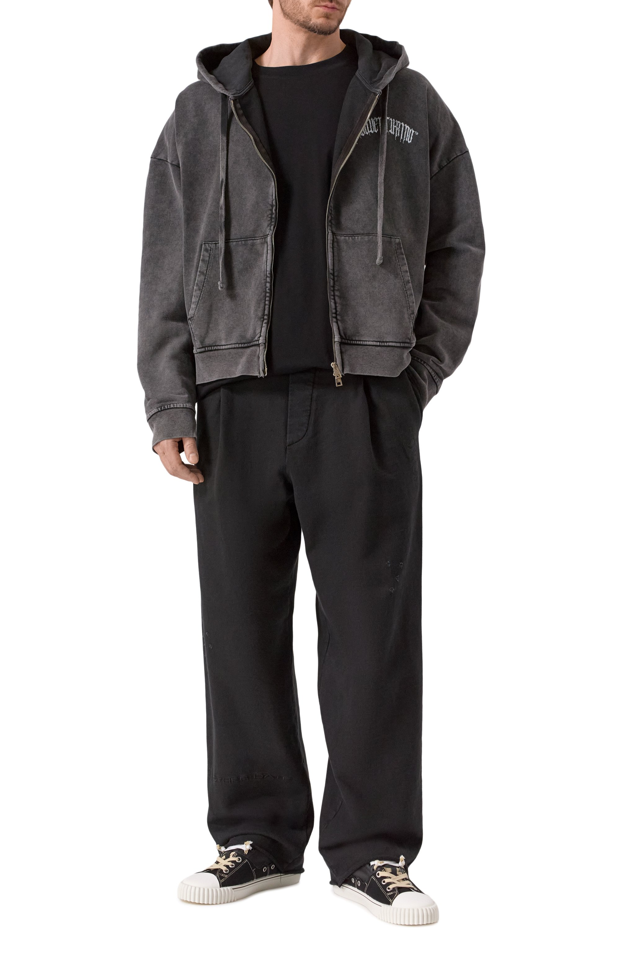 Хлопковая толстовка DIEGO VENTURINO, арт. DVFLZD00, фото 2