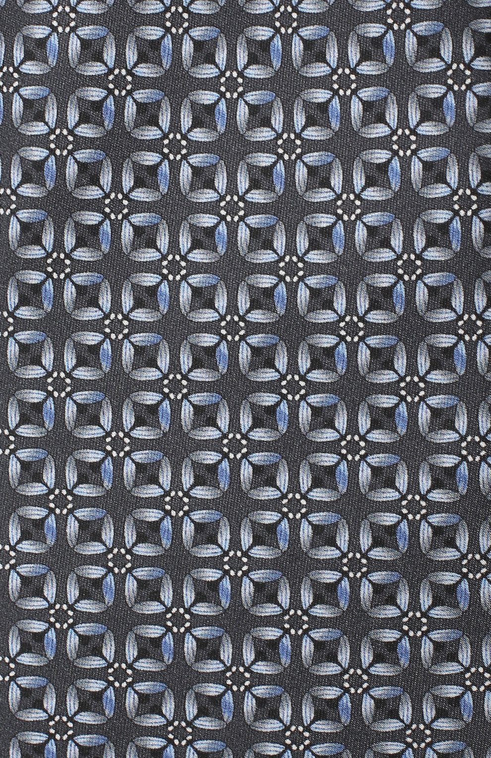 Шелковый галстук LANVIN серого цвета по цене 11950 руб., арт. 2345/TIE, фото 3 Шелковый галстук LANVIN, арт. 2345/TIE, фото 3