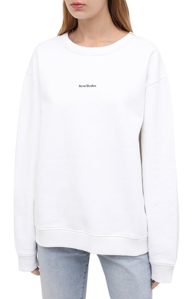 Хлопковый свитшот ACNE STUDIOS, арт. AI0067, фото 3