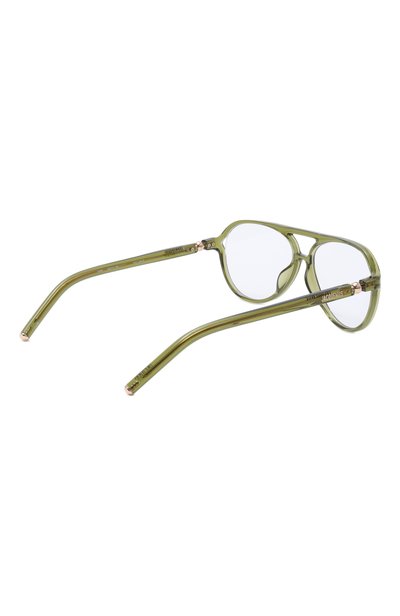 Оправа JACQUEMUS зеленого цвета по цене 33300 руб., арт. JAC148 C30PT, фото 3 Оправа JACQUEMUS, арт. JAC148 C30PT, фото 3
