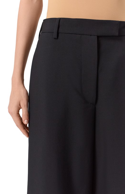 Шерстяные брюки Dries Van Noten 010946/2249 Чёрный  010946/2249 Фото 5
